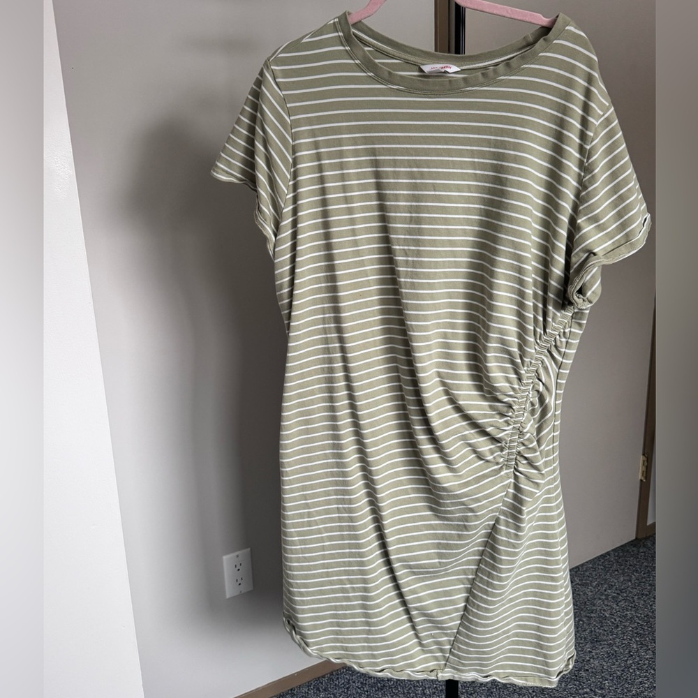 Cinched Tshirt Dress
